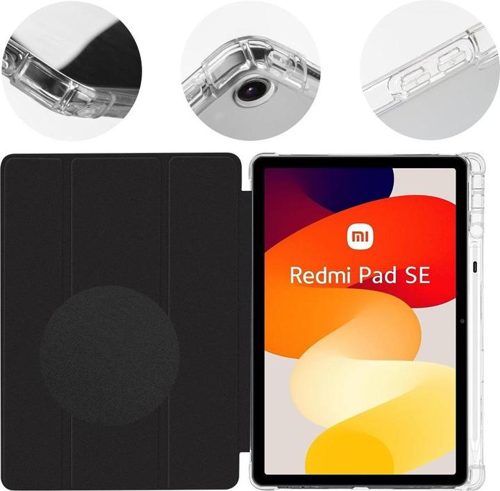 Actual product image NoName OBAL:ME MistyTab Case for Xiaomi Redmi Pad SE Black (Xiaomi Redmi Pad SE)