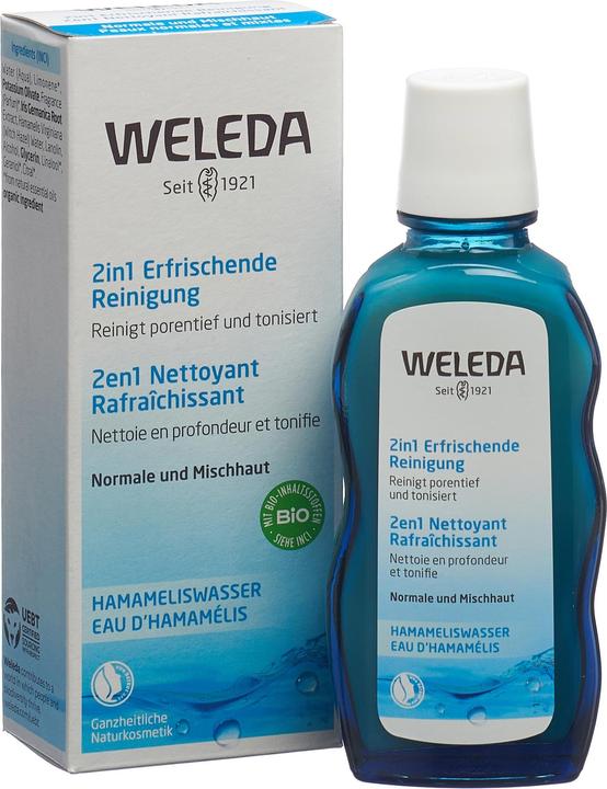 Immagine prodotto Weleda 2in1 Pulizia rinfrescante (Lozione detergente, 100 ml)