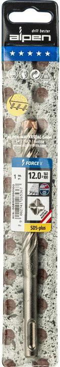 Produktbild Alpen SDSplus Hammerbohrer FORCE Schneiden (12 mm)