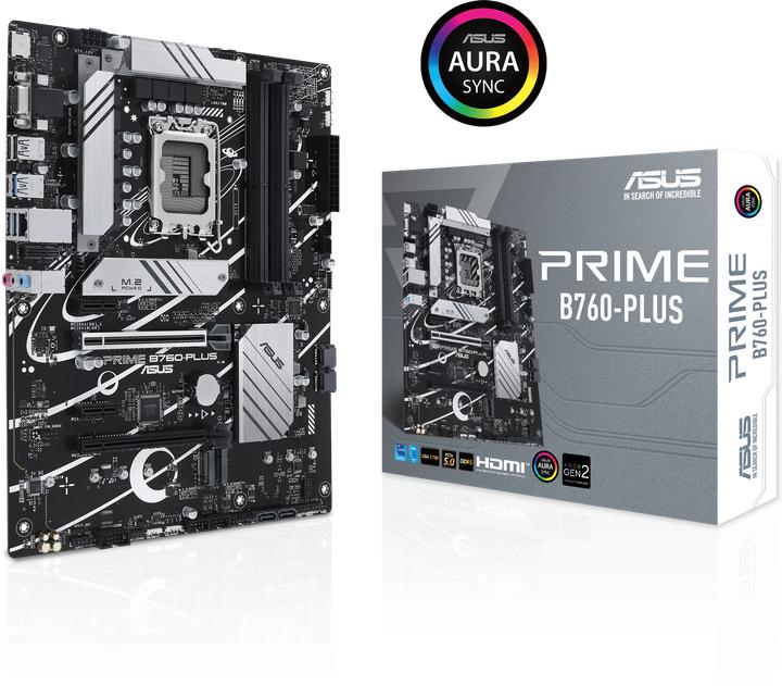 Produktbild ASUS Prime B760-PLUS (LGA 1700, Intel B760, ATX)