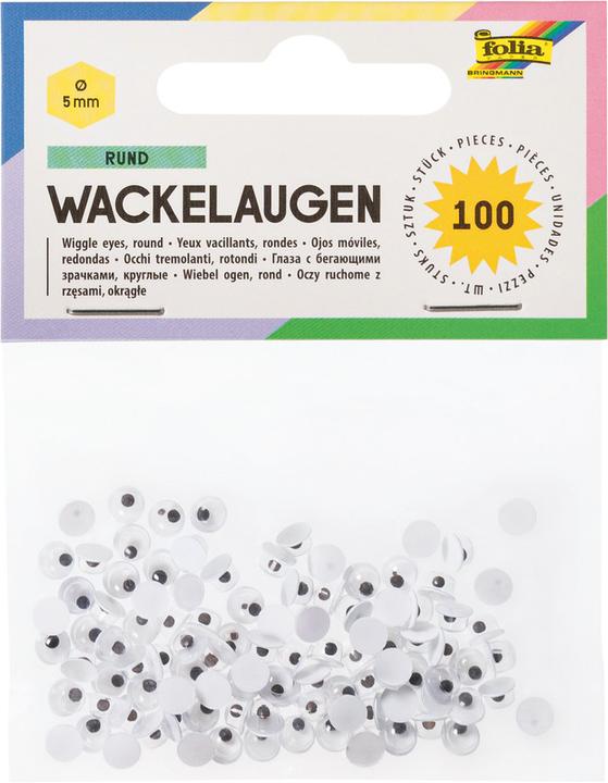 Actual product image Folia Wiggle Eyes