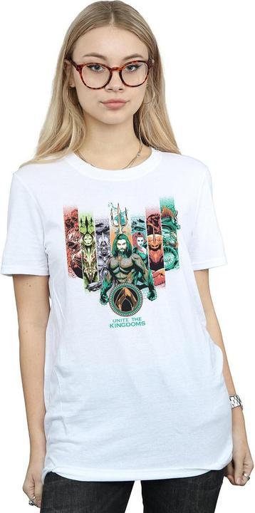 Produktbild Aquaman vereinigen die Königreiche BaumwollBoyfriend TShirt (L)