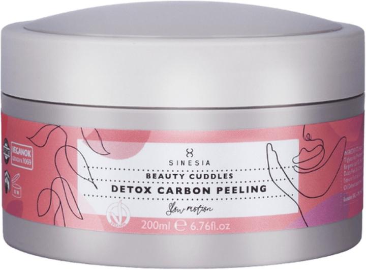 Immagine prodotto Sinesia Coccole di bellezza Peeling al carbone disintossicante (Scrub detergente, 200 ml)