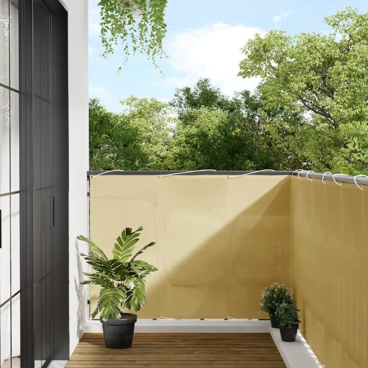 Actual product image vidaXL Balkon-Sichtschutz 120 x 1000cm 100% Polyester-O x ford (1000 cm)