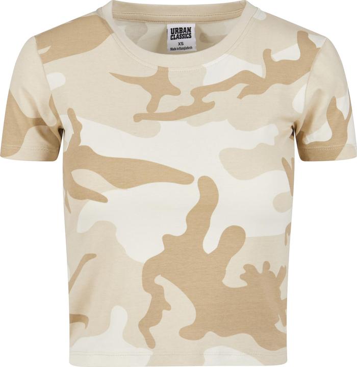 Produktbild Urban Classics Ladies Cropped Camo Tee - 137885 (M)
