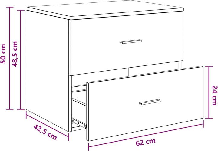 Produktbild vidaXL Badezimmerschrank