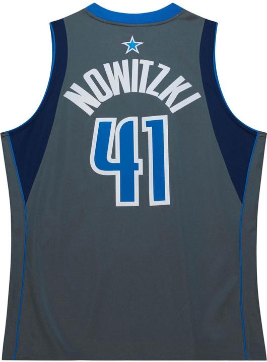 Actual product image Mitchell & Ness Dirk Nowitzki Dallas Mavericks Authentic Swingman Jersey (M)