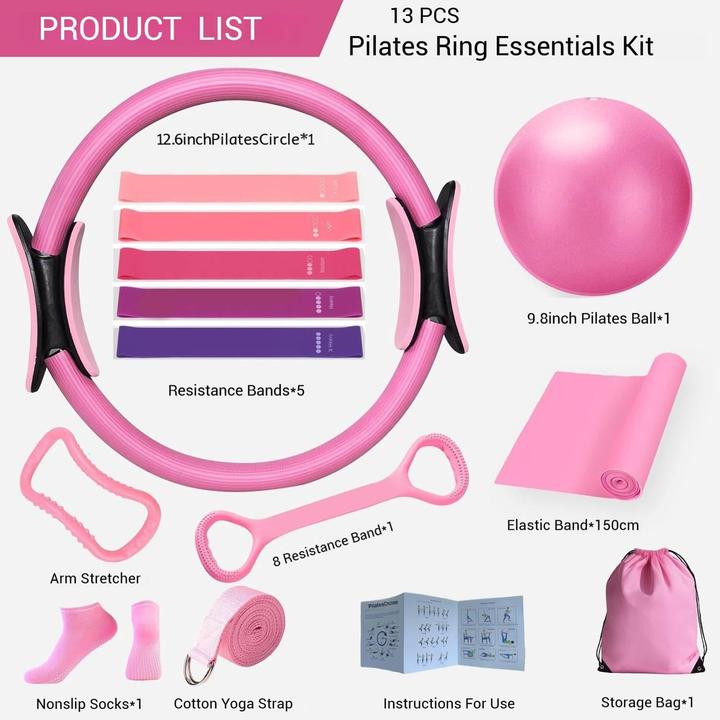 Actual product image Upyoluscc 13-teiliges Pilates-Set