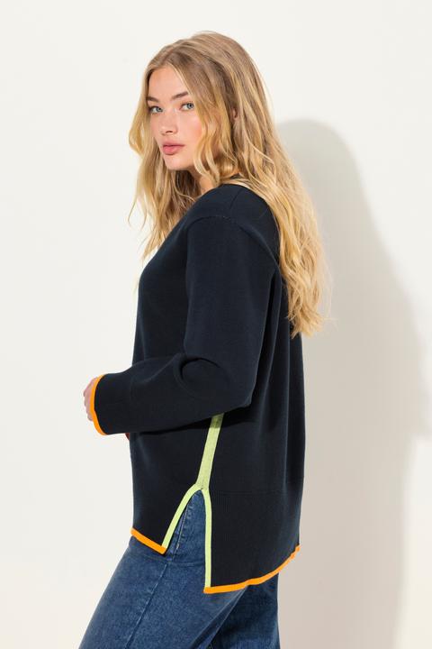 Produktbild Laurasøn Strickpullover, Langram, V-Ausschnitt (L)