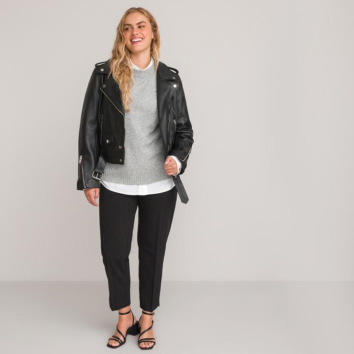 Produktbild La Redoute Collections Pullover mit rundem Ausschnitt (L)