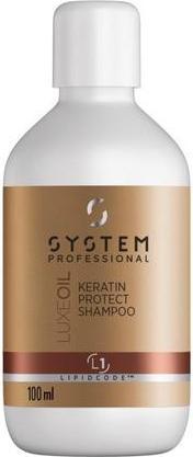 System Professional LuxeOil L1 Keratin Protecting Shampoo 100ml (100 ml, Shampoing liquide)