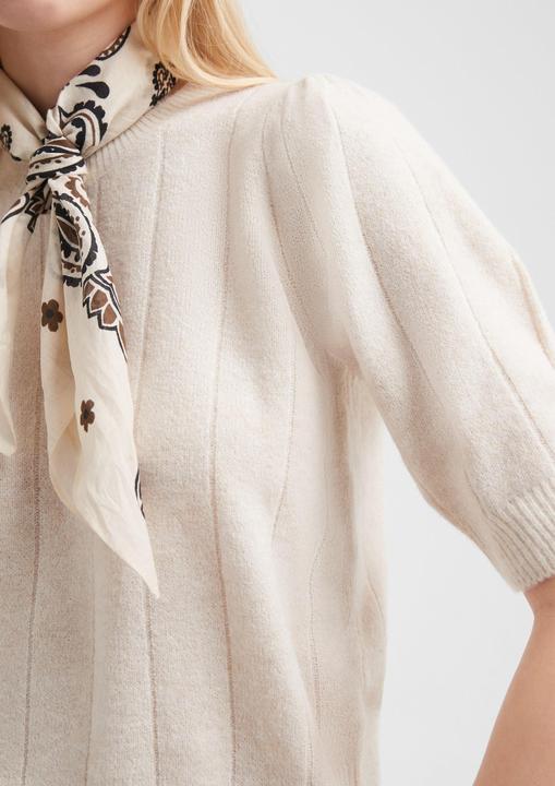 Actual product image s.Oliver Strickpullover Weicher Kurzarm-Strickpullover (M)