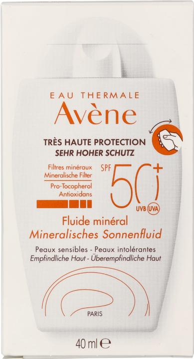 Produktbild Avène Sonnenfluid mineralisch SPF50+ (Sonnencreme, SPF 50+, 40 ml, 71 g)