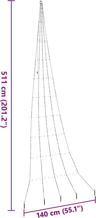 Image du produit vidaXL LED-Baum