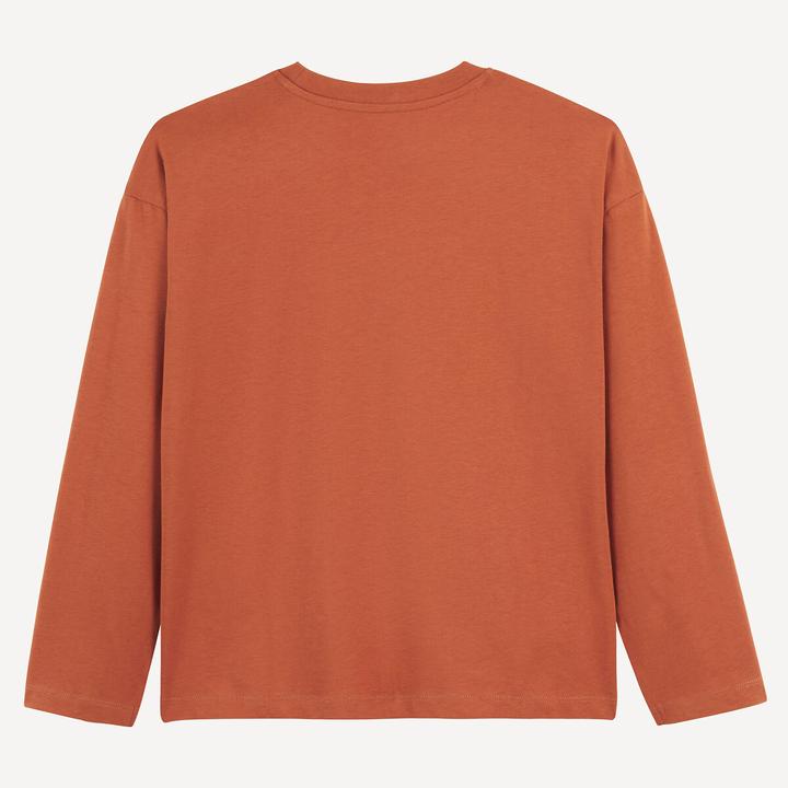 Actual product image La Redoute Collections Bedrucktes Oversize-Langarmshirt (128)