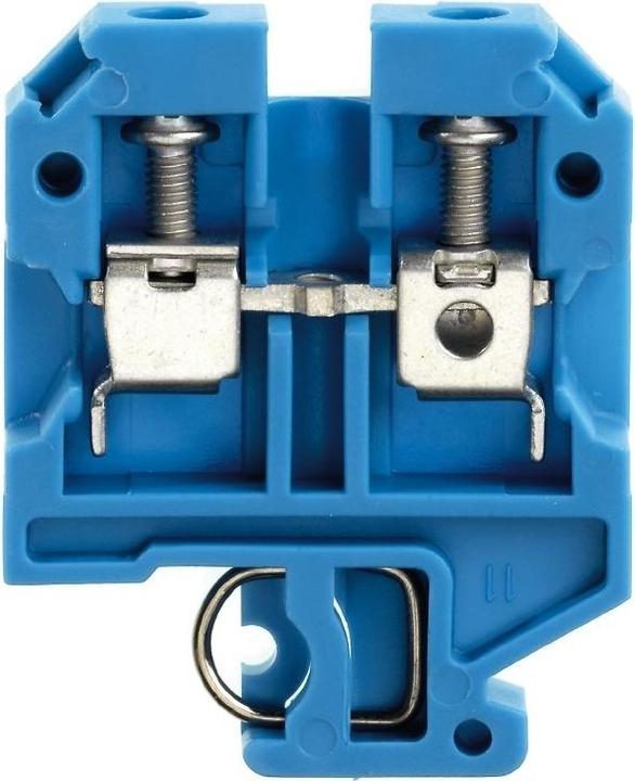 Actual product image Weidmüller Terminal block 0.5-10qmm 1floor 2kl bl 41A 0193280000