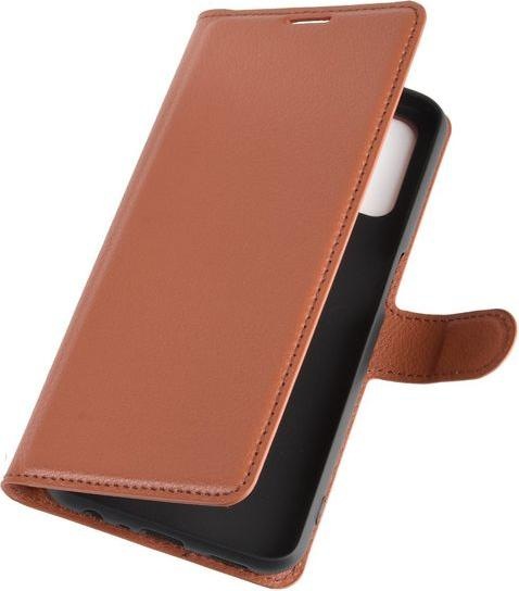 Actual product image MU Classic Litchi Leather Bookcover Series (Oppo A52)