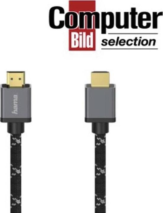 Image du produit Hama HDMI (Typ A) — HDMI (Typ A) (1 m, HDMI, 2.1b)