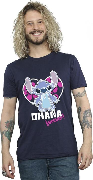 Produktbild Disney Lilo And Stitch Ohana Forever Heart TShirt (3XL)