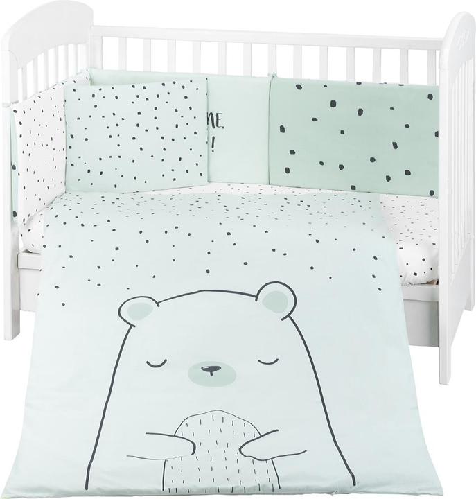 Produktbild Kikkaboo Bettwäsche Bär 6-tlg. 135 x 95