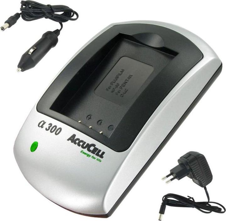 Image du produit AccuCell Chargeur pour batterie JVC BN-VG107, BN-VG108E, BN-VG114, BN-VG121 (Chargeur)