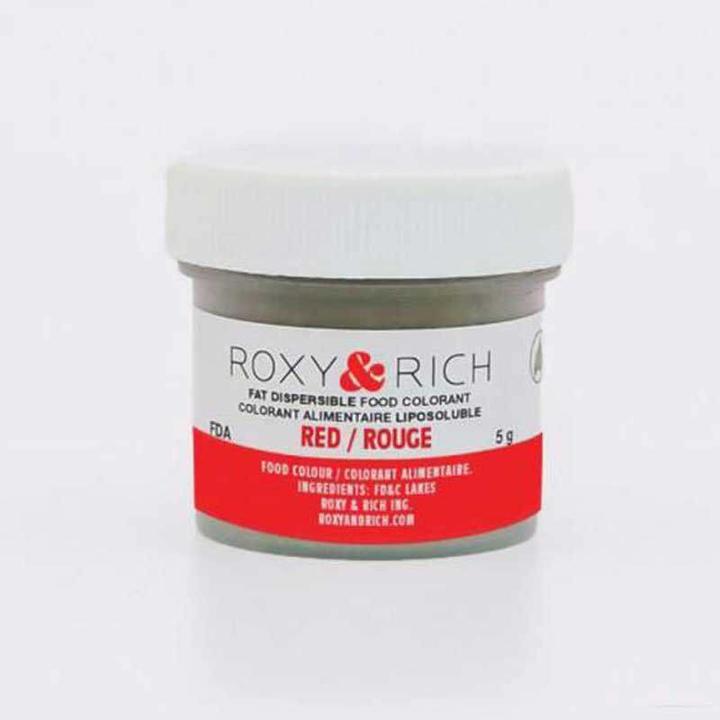 Roxy & Rich Fat Soluble Powder Colour Red for Chocolate