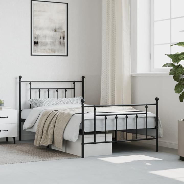 Produktbild vidaXL Bettgestell (107 x 203 cm)
