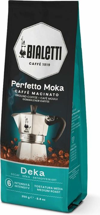 Actual product image Bialetti Coffee powder Deka 250 g (Dark roast, 250 g)