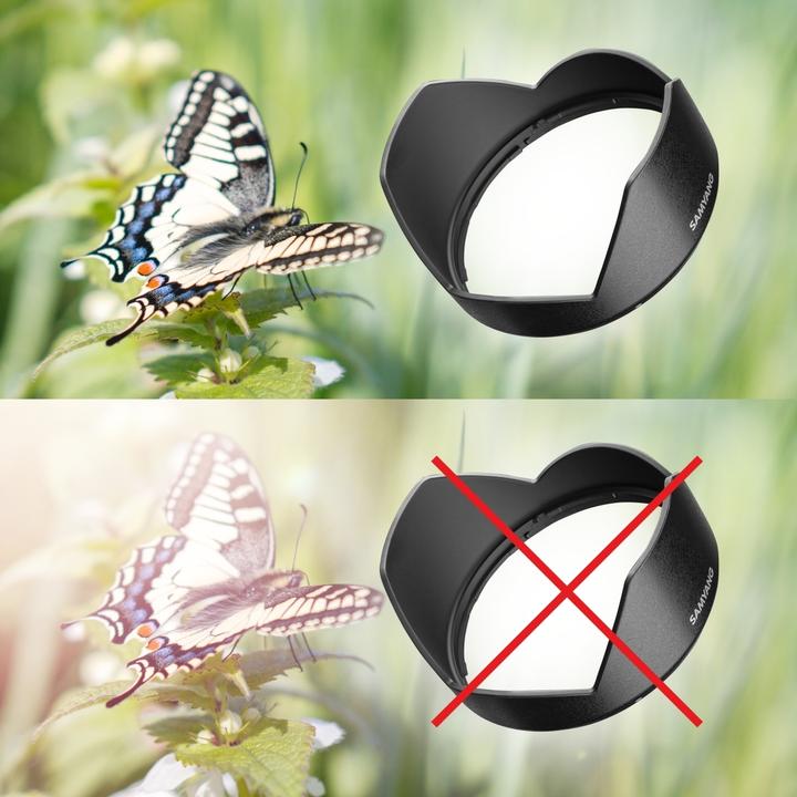 Produktbild Samyang Gegenlichtblende f. MF 12/F2,0 - 12/T2,2 Cine