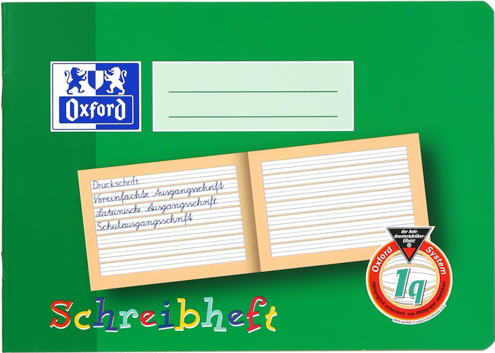 Actual product image Oxford exercise book (A5, Lined, Soft cover)