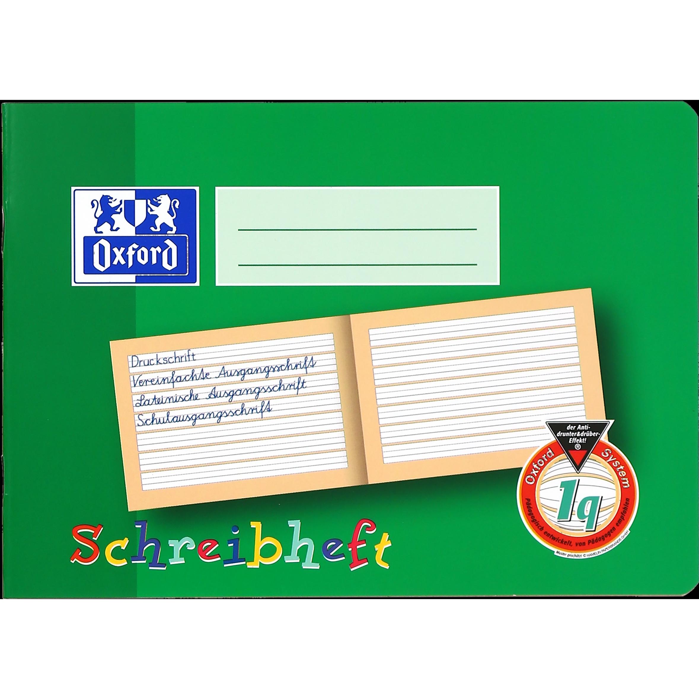 Oxford, Heft + Block, Schreibheft (A5, Liniert, Weicher Einband)