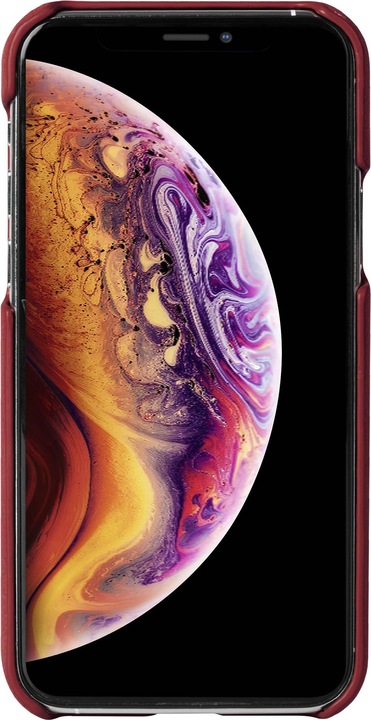 Actual product image Krusell Sunne CardCover Apple iPhone 11 Pro Max vintage red (61795) (Apple iPhone 11 Pro Max)