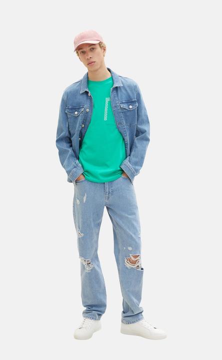 Actual product image Tom Tailor T-Shirt Kurzarmshirt mit Brusttasche (XXL)