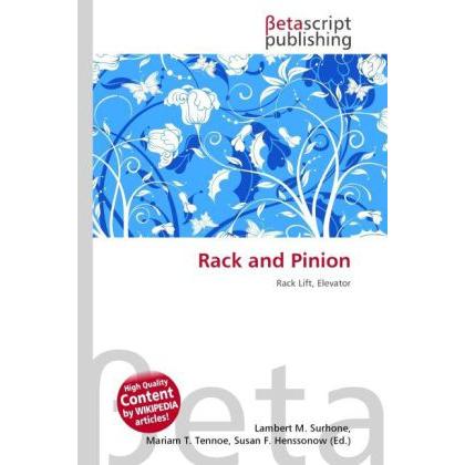 Rack and Pinion, Ratgeber