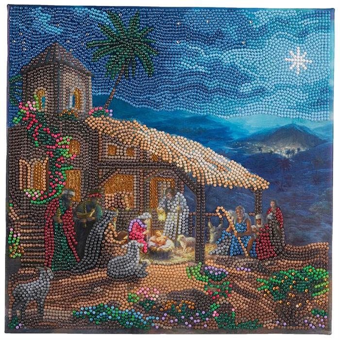 Immagine prodotto Craft Buddy Kit artistico di cristallo Presepe 30 x 30 cm