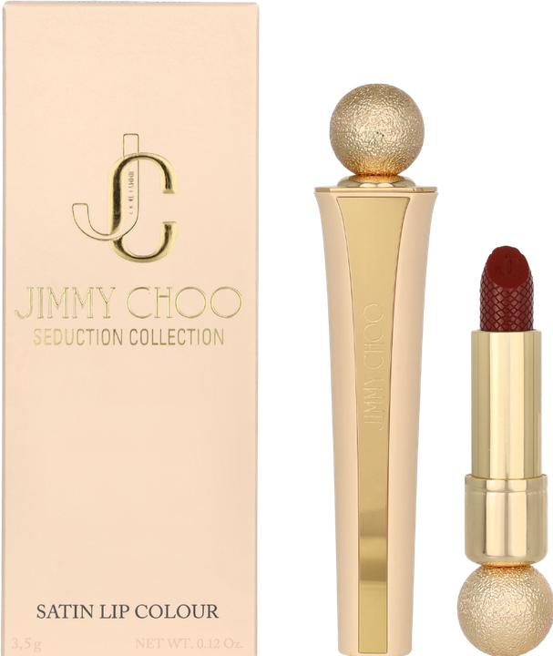 Produktbild Jimmy Choo Seduction Collection Satin Lipstick (#002 Burgundy Charm)