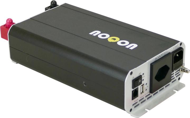 Noqon NSC512 500W/12V Sinus-Wechselrichter mit Ladegerät, NVS- und USV-Funktion