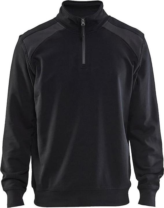 Produktbild Blakläder Sweatshirt mit Trucker-Kragen, zweifarbig (XL)