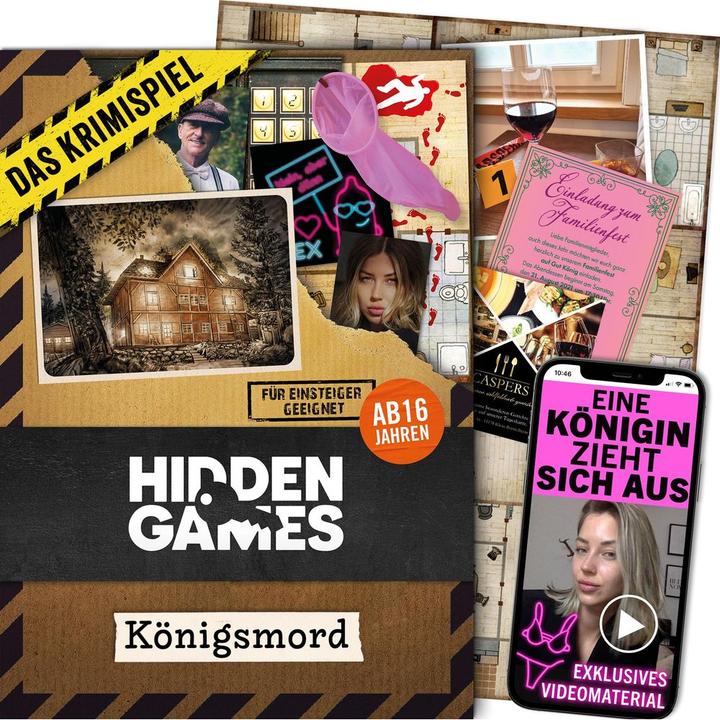 Image du produit Hidden Games Cas 5 - Régicide (Allemand, 1 - 6 Joueur)