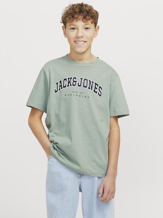 Actual product image Jack & Jones Jjecaleb Varsity Tee Ss O-Neck Noos Jnr (176)