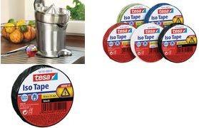 Image du produit tesa Ruban isolant électrique, ruban adhésif résistant à la chaleur pour isoler, réparer & regrouper (15 mm)