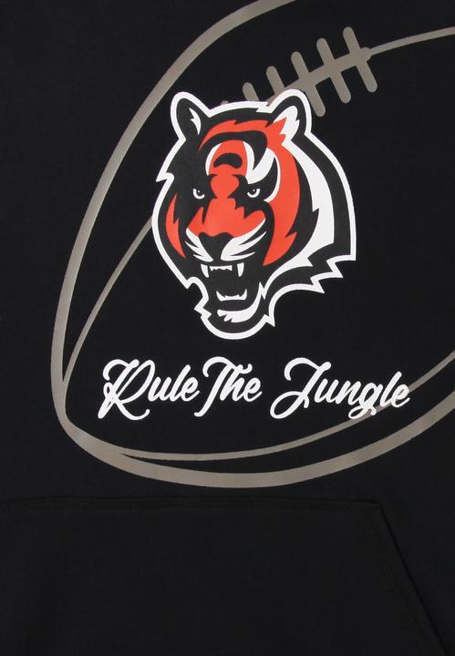 Actual product image Recovered Re:covered Fleece Hoody - PATCHES Cincinnati Bengals (L)