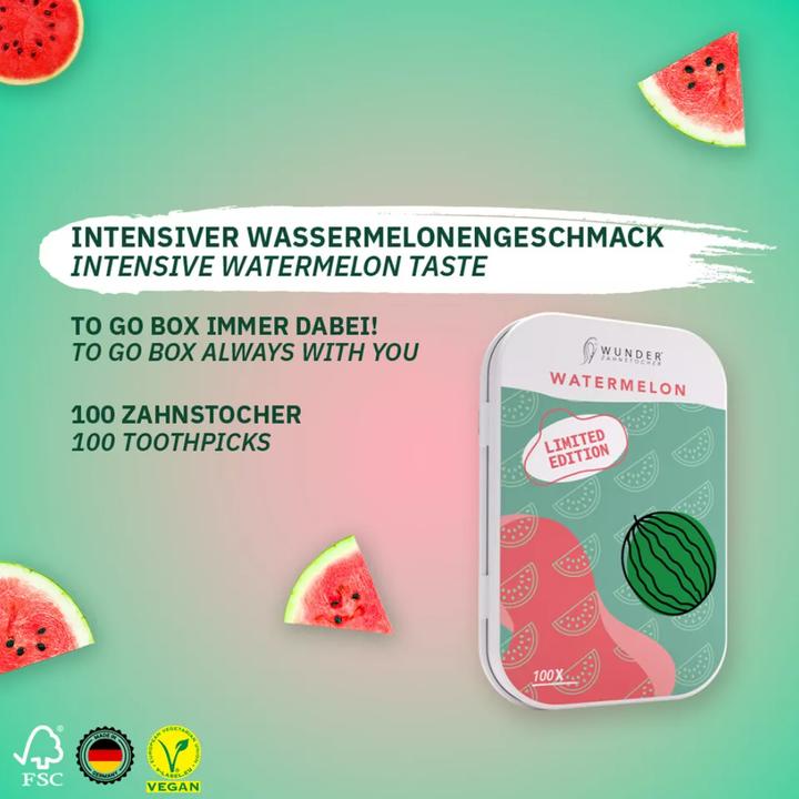 Actual product image Wunder Zahnstocher Toothpicks with flavour (100x)