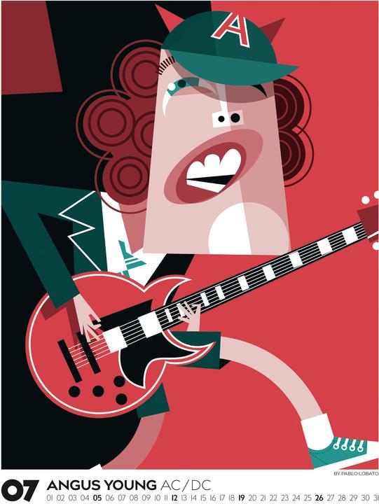 Produktbild Legends - Musiklegenden Kalender 2026