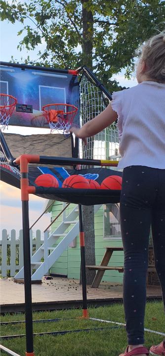 Actual product image ET Toys Electronic Arcade Game Basketball Double shot