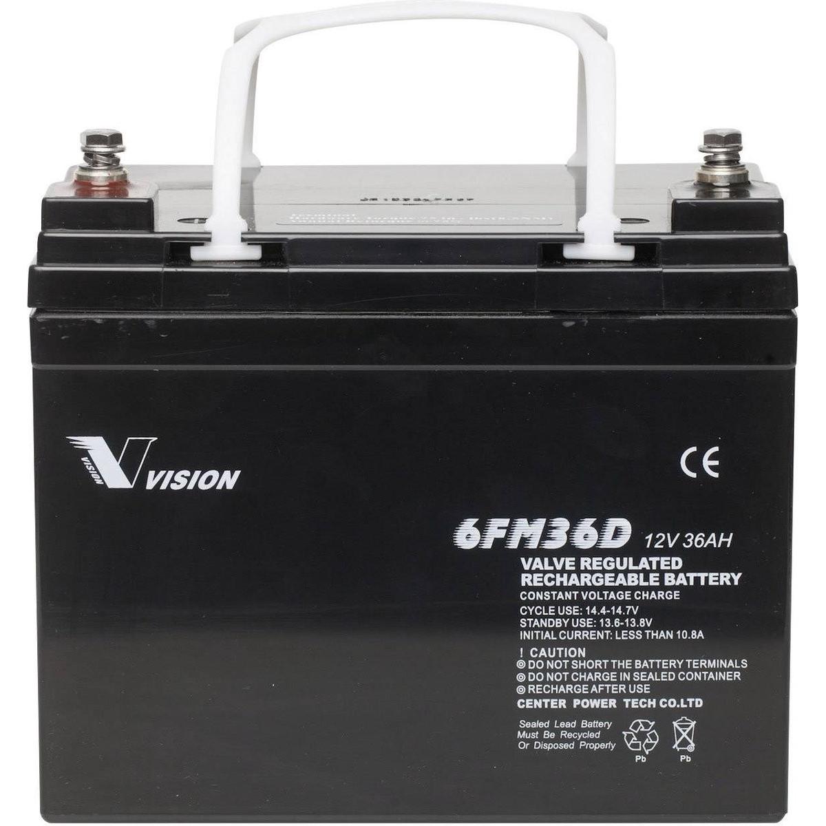 Vision Solarakku 12 V 36 Ah Akkus FM- (12 V) (6FM36DX)