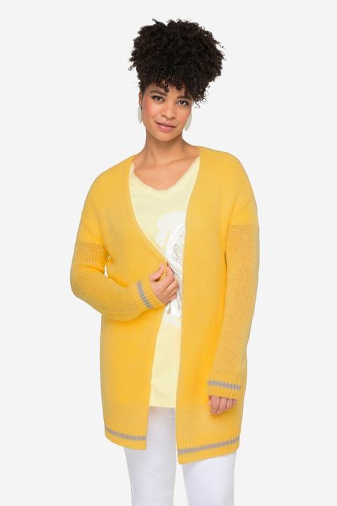 Image du produit Miamoda Cardigan à manches longues, avec bords scintillants et coupe ouverte (52)