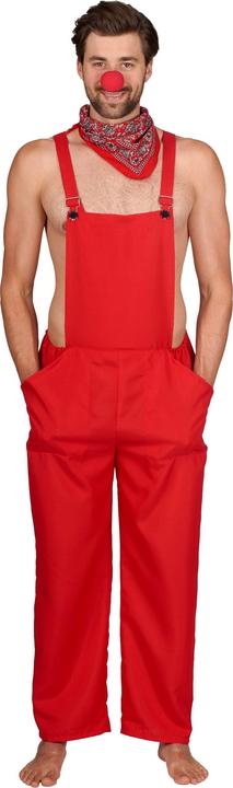 Actual product image Metamorph Basic Latzhose rot - Karneval und Faschingskostüm (54, 56)