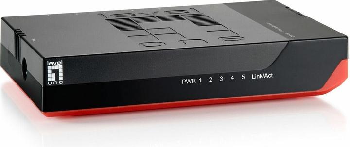 Produktbild LevelOne GSW-0507 Netzwerk-Switch Unmanaged Gigabit Ethernet (10/100/1000) (5 Ports)