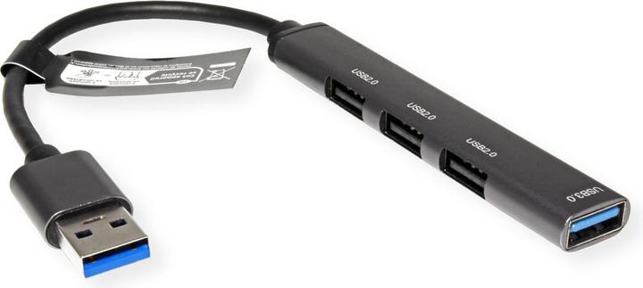Produktbild Secomp STANDARD USB 2.0 Hub, USB-A Anschluss (USB-A, 4 Ports)